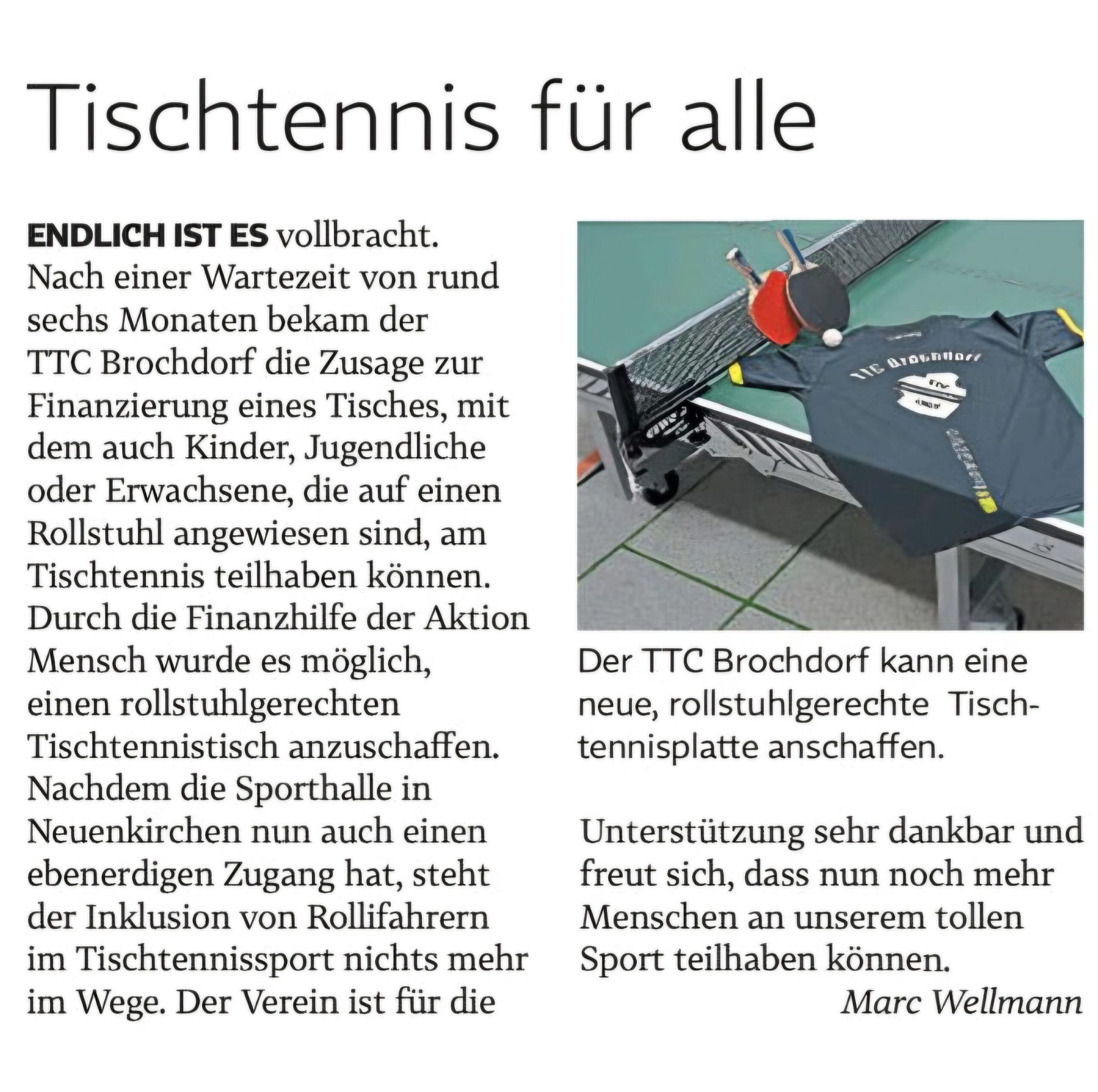 Zeitungsartikel Juni 2025