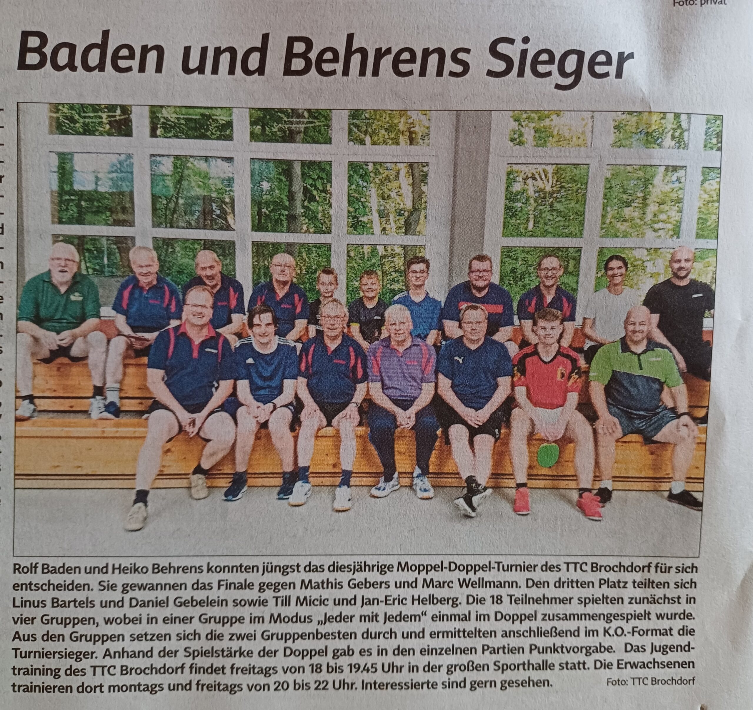 Zeitungsartikel Juni 2025