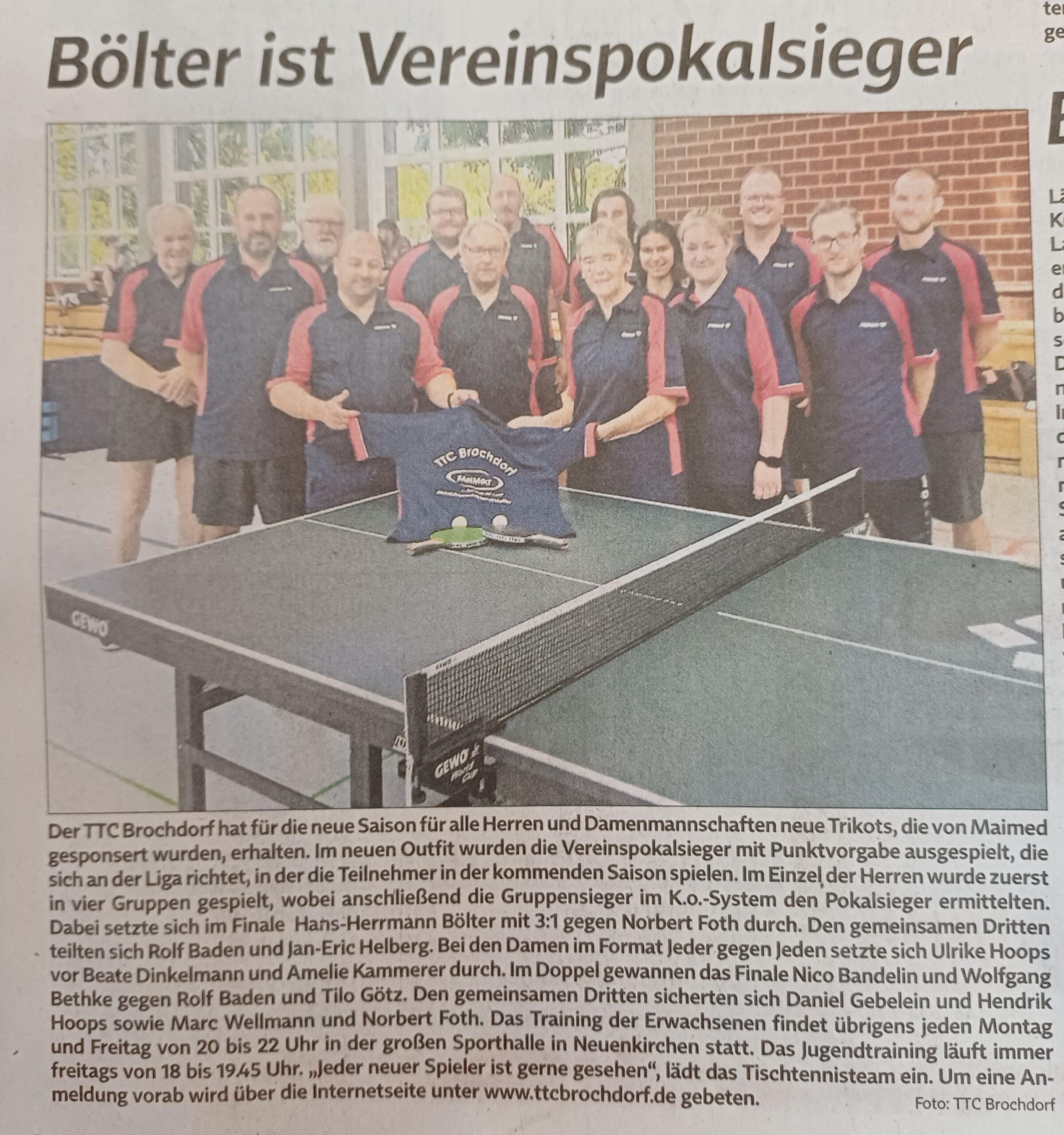 Zeitungsartikel Oktober 2025