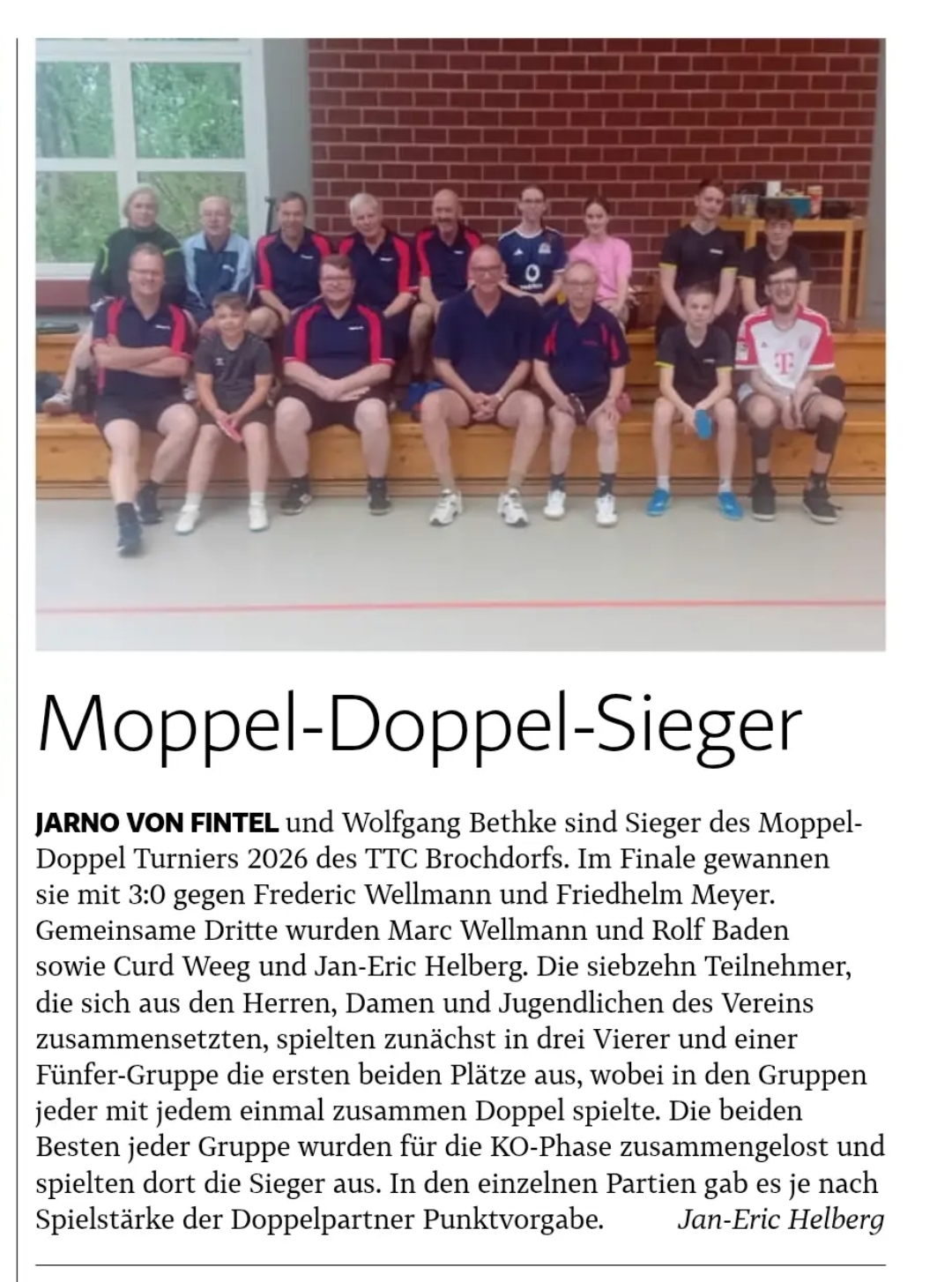 Zeitungsartikel Mai 2026