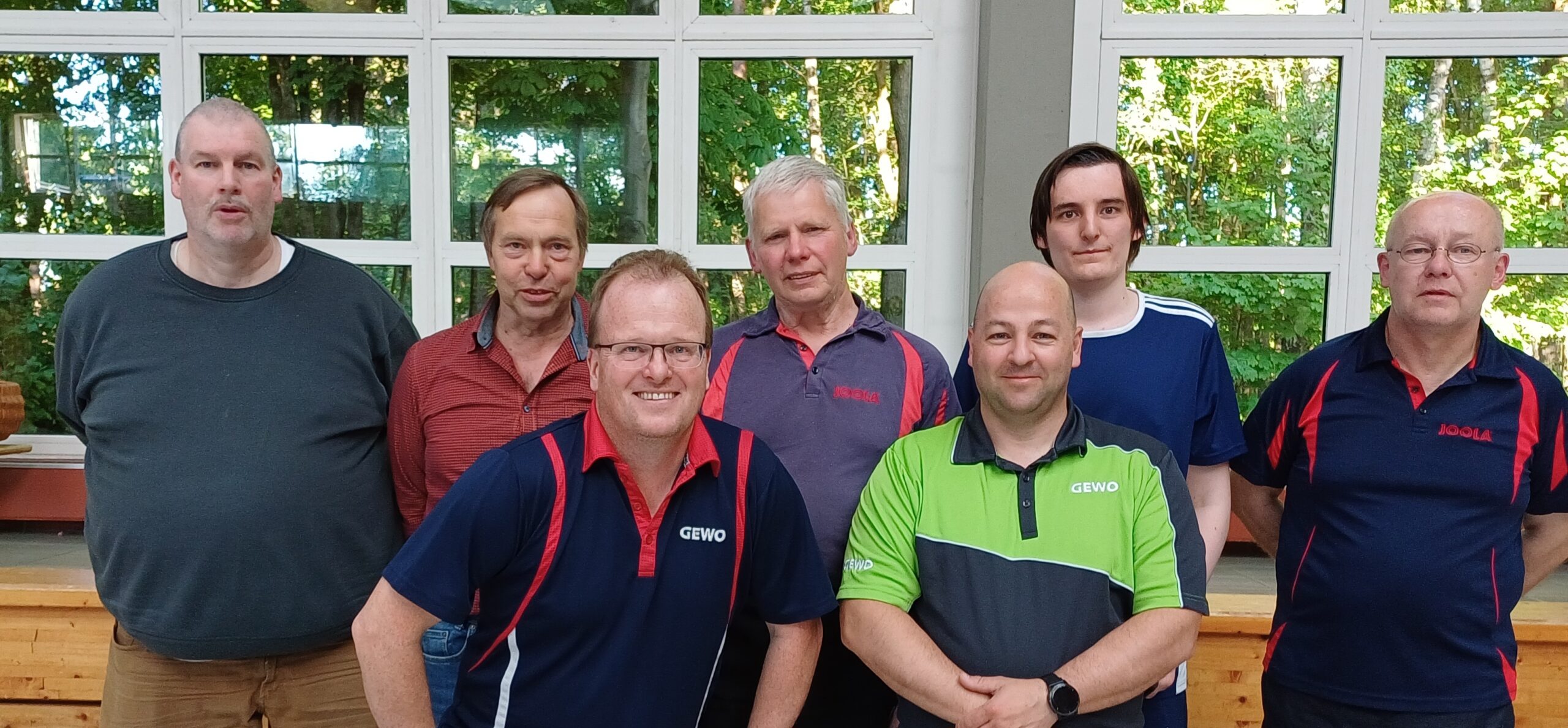 Der Vorstand des TTC Brochdorf